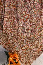 Beige Paisley Printed Co-Ord Set for Women | Classic Ethnic Kurta Pant Set