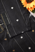 Black Embroidered Co-Ord Set for Women | Elegant Ethnic Kurta Palazzo Set